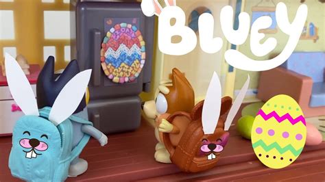 Bluey Epic Bluey And Bingo Easter Egg Hunt Bluey Easter Special