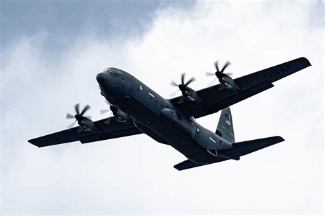 A U.S. Air Force C-130J Super Hercules during exercise Mobility ...