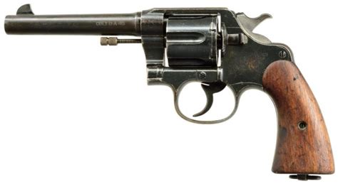 Sold Price COLT NEW SERVICE MODEL 1917 ARMY REVOLVER October 6