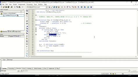 Curso Vhdl V Contador Binario Habilitaci N Y Reset Sincr Nicos