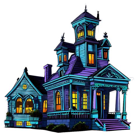 Download Haunted Mansion House Clipart Png 58