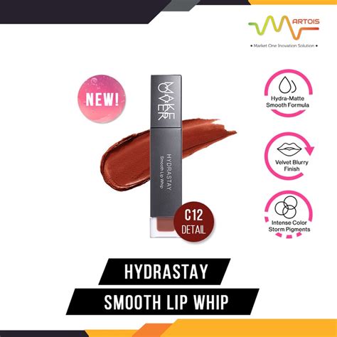 Jual Make Over Hydrastay Smooth Lip Whip C Detail Lip Cream