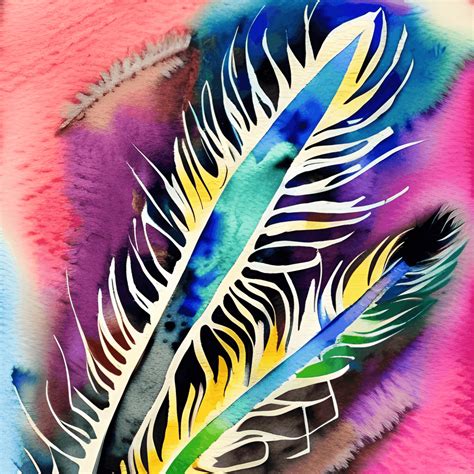 Boho Feather Graphic Creative Fabrica