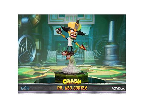 First Figures First Figures Crash Bandicoot Dr Neo Cortex Statue