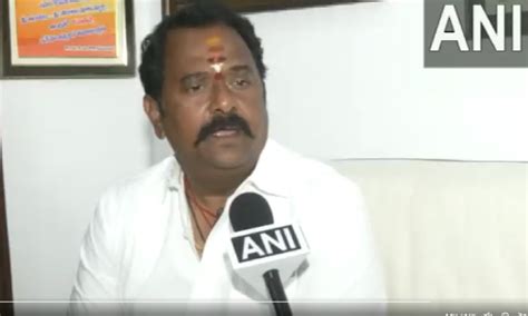 K Venkata Ramana Reddy The Bjp Candidate Against Telangana