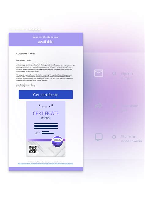 send customizable digital certificates  seismic learning