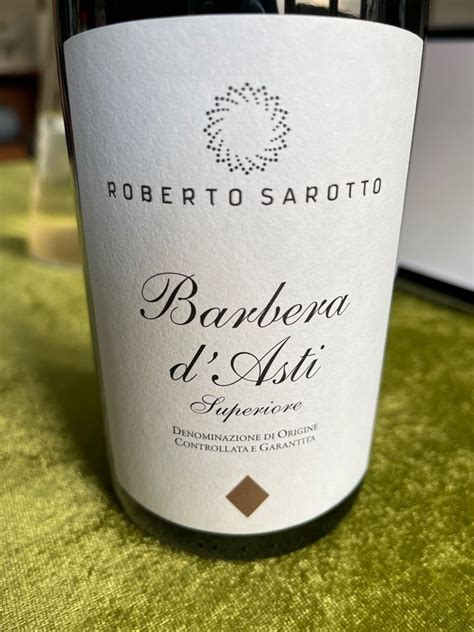 Roberto Sarotto Barbera D Asti Superiore Briccorossa Italy