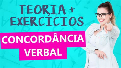 ConcordÂncia Verbal ResoluÇÃo De ExercÍcios Detalhada Teoria Profa Pamba Youtube