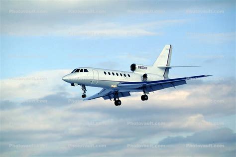 N450kp Dassault Falcon 50 Garrett Tfe731 Tri Engine Photo