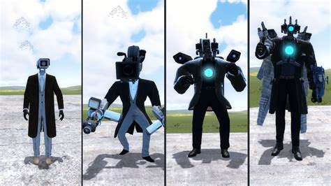 Evolution Of Upgraded Titan Cameraman Boss In Garry S Mod Off