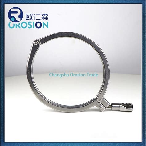 China Stainless Steel Sanitary Food Grade Pipe Tc Clamp Manufacturers