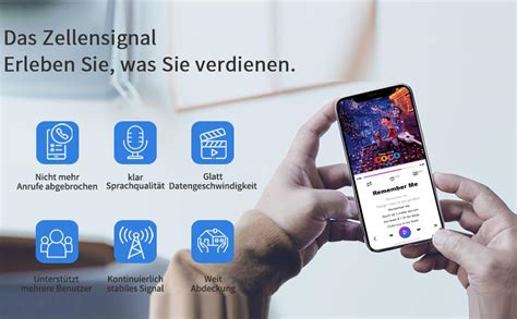 ANYCALL GSM Repeater Handy Signalverstärker Alle Netze T Mobile D1