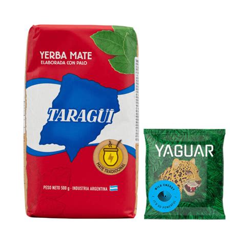 Taragui Elaborada Con Palo Tradicional 0 5 kg 500g Yerba Maté A Z