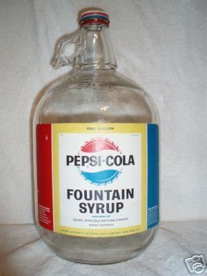 ONE GALLON PEPSI SYRUP JUG | #23520509