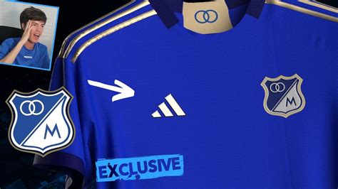 Camiseta Adidas De Millonarios Para Exclusiva Youtube