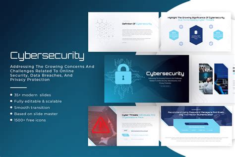 Cybersecurity Ppt Template Slidestack