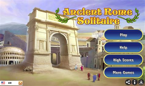 🕹️ Play Ancient Rome Solitaire Game Free Online Ancient Roman Hard