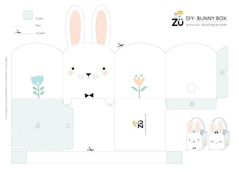 Caja Conejito Easter Crafts Diy Paper Crafts Diy Diy Prints