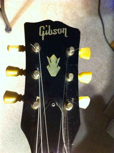 Gibson Les Paul Standard Headstock Logo Meadow Chen