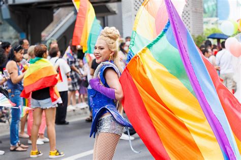 Bangkok Pride Festival 2024 Parade Of Lgbtqian People At Siam Center