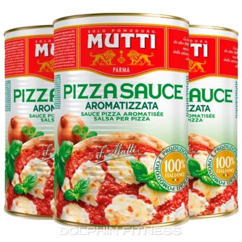 Mutti Pizza Sauce With Oregano And Basil 3 X 4 1 Kg