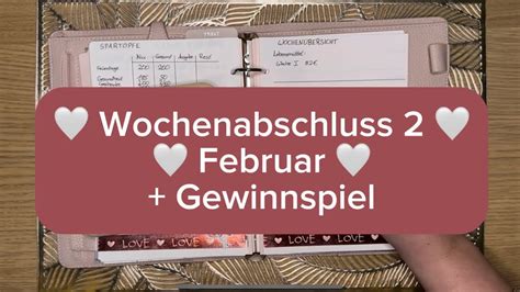 2 Wochenabschluss Im Februar Gewinnspiel Das Verlorene Geld Ist