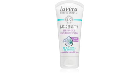 Lavera Basis Sensitiv crème hydratante et apaisante sans parfum notino fr