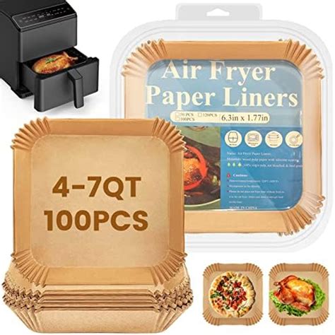 Amazon Air Fryer Disposable Paper Liners Pcs Square To