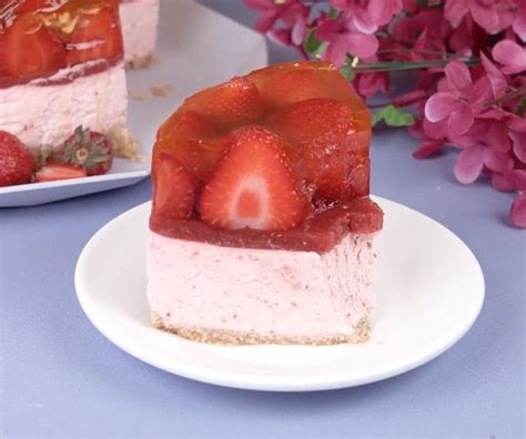 Strawberry Jello Cheesecake Recipe