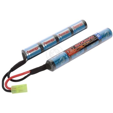 Tenergy Airsoft 9 6V NiMH Nunchuck Butterfly Battery 1600 MAh