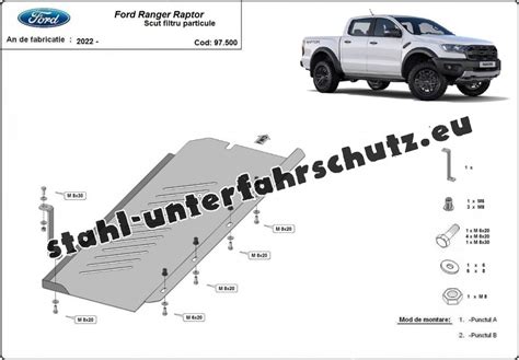 Stahlschutz F R Dpf Der Marke Ford Ranger Raptor