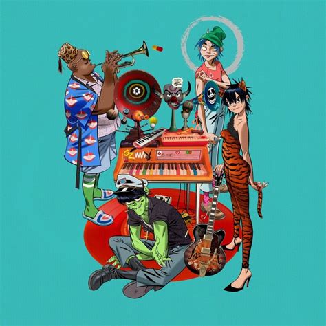 Gorillaz Lan A Seu Novo Projeto Song Machine Em Todas As Plataformas