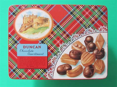 Duncan Chocolate Assortment Early 1950s My Collection Chocolate Assortment Chocolate