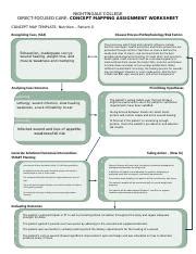 Concept Map Docx Nightingale College Direct Focused Care Concept