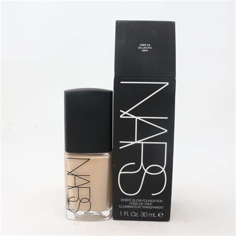 Nars Sheer Glow Face Foundation 1oz 30ml New In Box Choose Your Shade