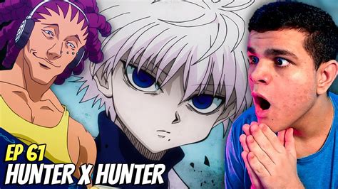 A BUSCA COMEÇA ASSISTINDO HUNTER X HUNTER PELA PRIMEIRA VEZ EP 61