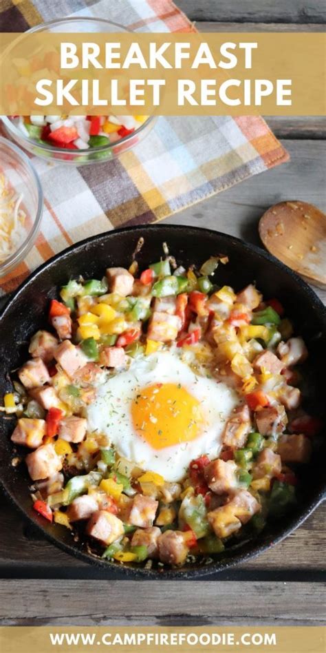 Campfire Breakfast Skillet Recipe » Campfire Foodie