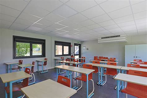 Salle de classe modulaire et école modulaire par Solfab