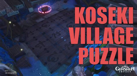 Puzzle And Electroculus Below House In Koseki Village Seirai Relics