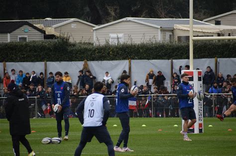 XV de France à Capbreton l entrainement ouvert au public décalé d un jour