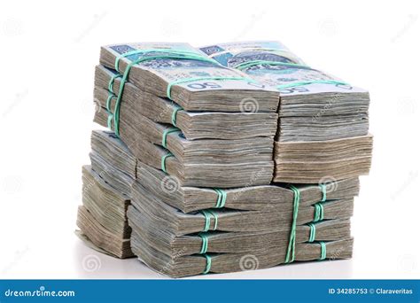 Pile d argent image stock Image du cent actifs branché 34285753