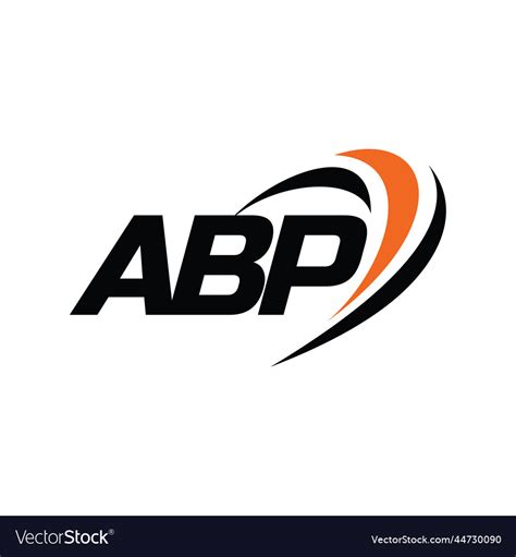 Abp monogram logo Royalty Free Vector Image - VectorStock