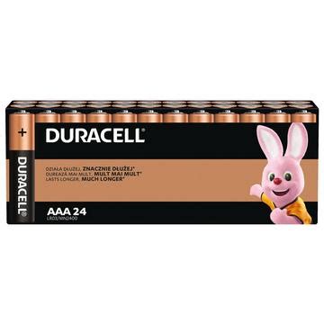 Duracell Basic LR03 AAA Alkaliske Batterier 24 Stk