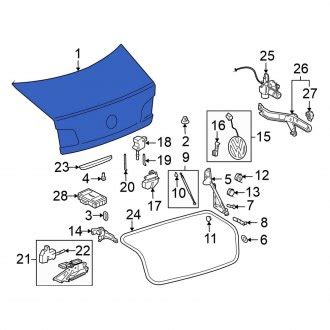 Volkswagen Phaeton Replacement Trunk Lids Carid