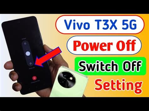 How To Power Off In Vivo T X G Vivo T X Mobile Switch Off Kaise Kare