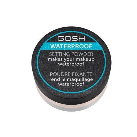 GOSH COPENHAGEN Waterproof Setting Powder voděodolný fixační pudr 7 g