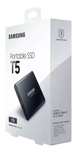 Ssd Portatil Samsung T Mu Pa T B Tb Preto Nota Parcelamento Sem