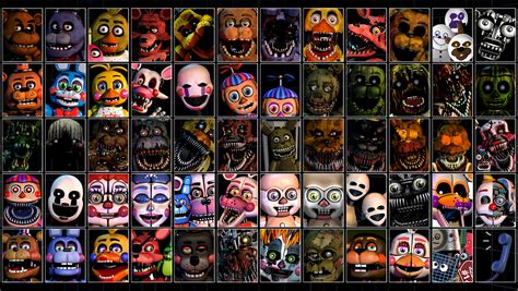 Ultimate Custom Night Xl Roster Fivenightsatfreddys