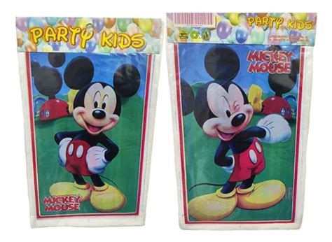 Bolsa Para Dulces Mickey Mouse Fiesta Bolo Pzs Mikey Mercadolibre