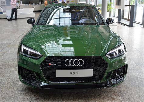 2018 Audi RS5 Coupe in Sonoma Green Spotted at Audi Forum Ingolstadt ...